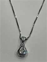 Collana Salvini Donna in Oro bianco Diamante 0.09 Ct SDB31733 - SDB31733